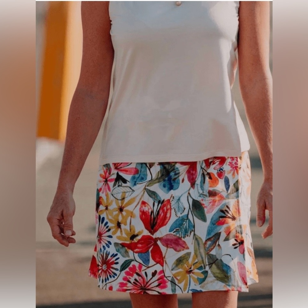 Rip Skirt Hawaii Waterfall Watercolor Wrap Skirt
